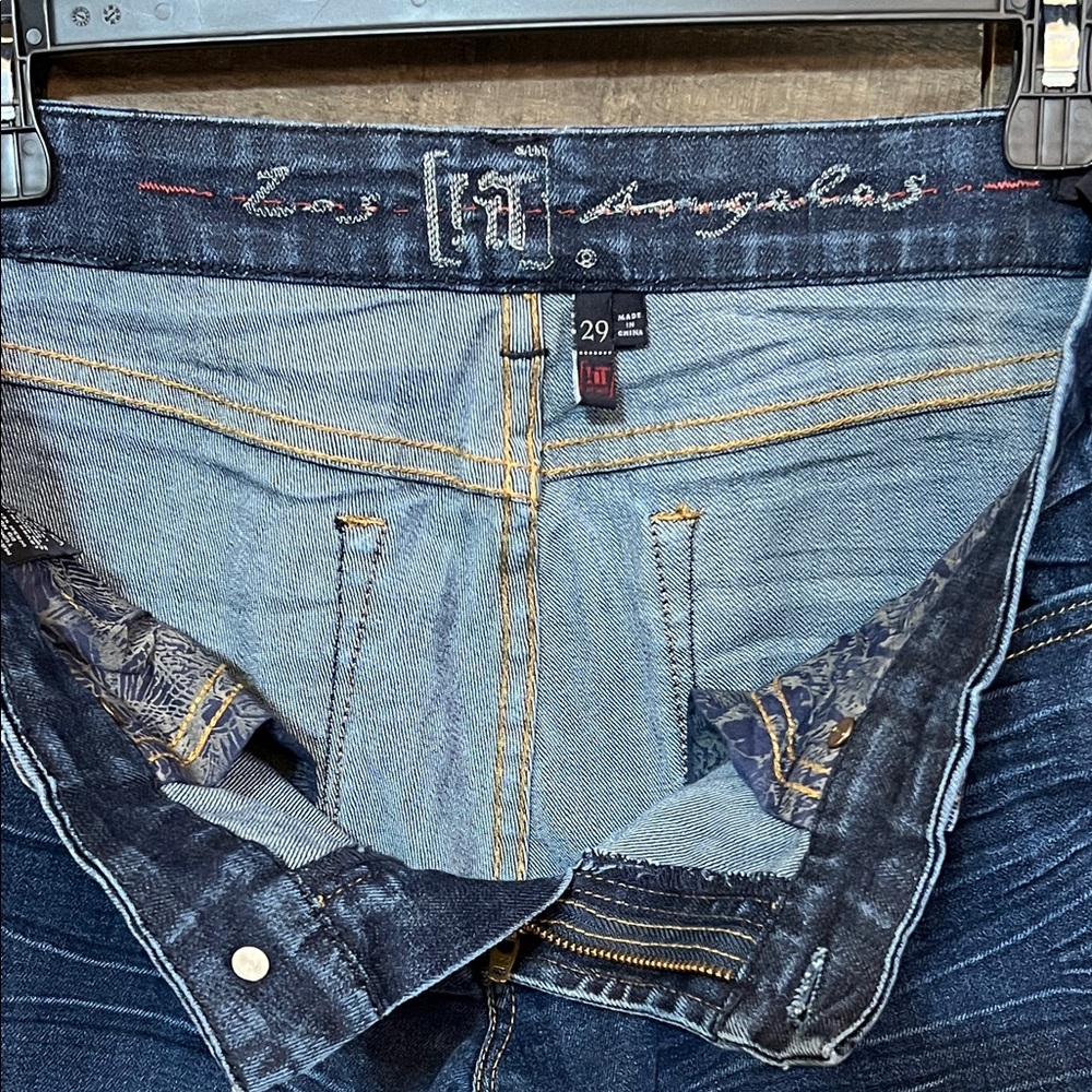 !it Jeans Women's Dark Blue Straight Jeans - Picture 4 of 16